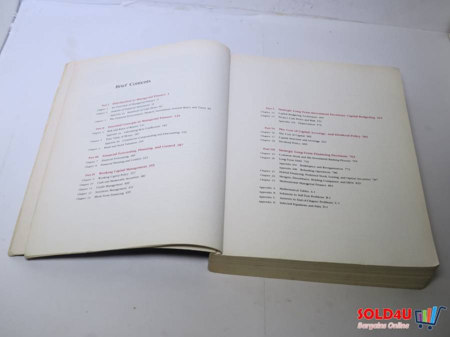 Essentials of managerial finance - J.Fred Weston , Eugene F.Brigham