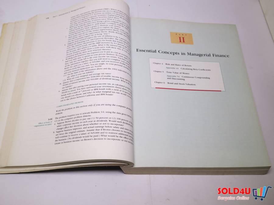 Essentials of managerial finance - J.Fred Weston , Eugene F.Brigham