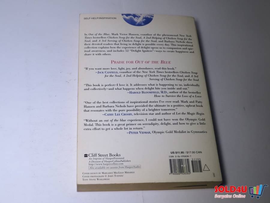 Out of the Blue: Delight Comes into Our Lives -  Mark Victor Hansen