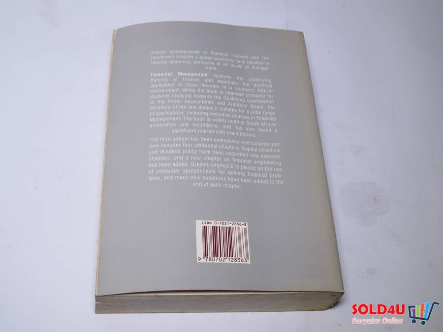 Financial Management 3rd edition - C. Correia , D Flynn , E. Uliana, M.Wormald