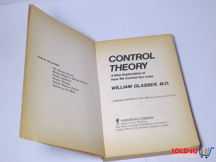 Control Theory by William Glasser