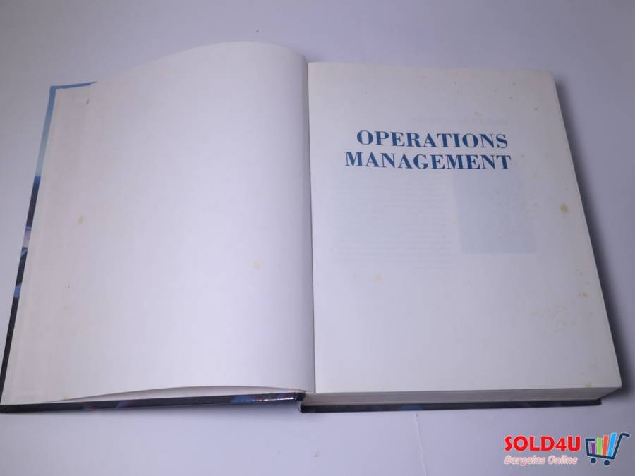 Operations Management - Sang M. Lee & Marc J. Schniederjans