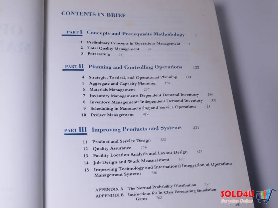 Operations Management - Sang M. Lee & Marc J. Schniederjans