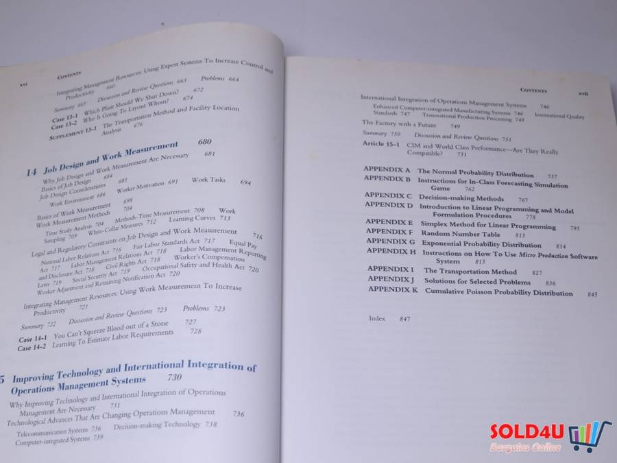Operations Management - Sang M. Lee & Marc J. Schniederjans