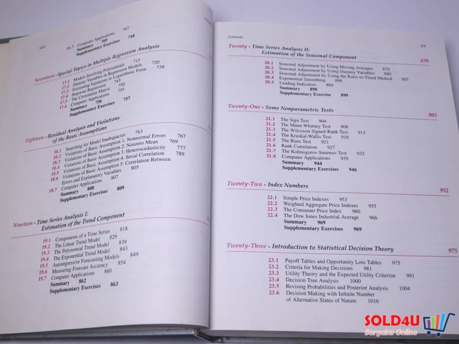 Introductory Statistics for Management and Economics 3rd Edition - James L.Kenkel