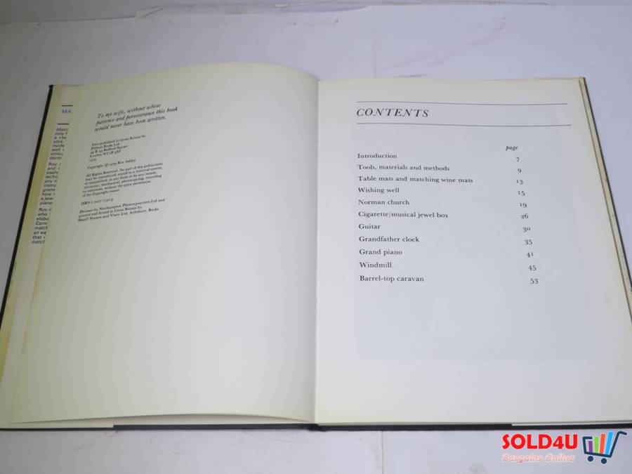 Matchstick Modelling - Roy Ashley