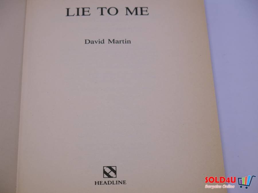 Lie to Me - David Martin