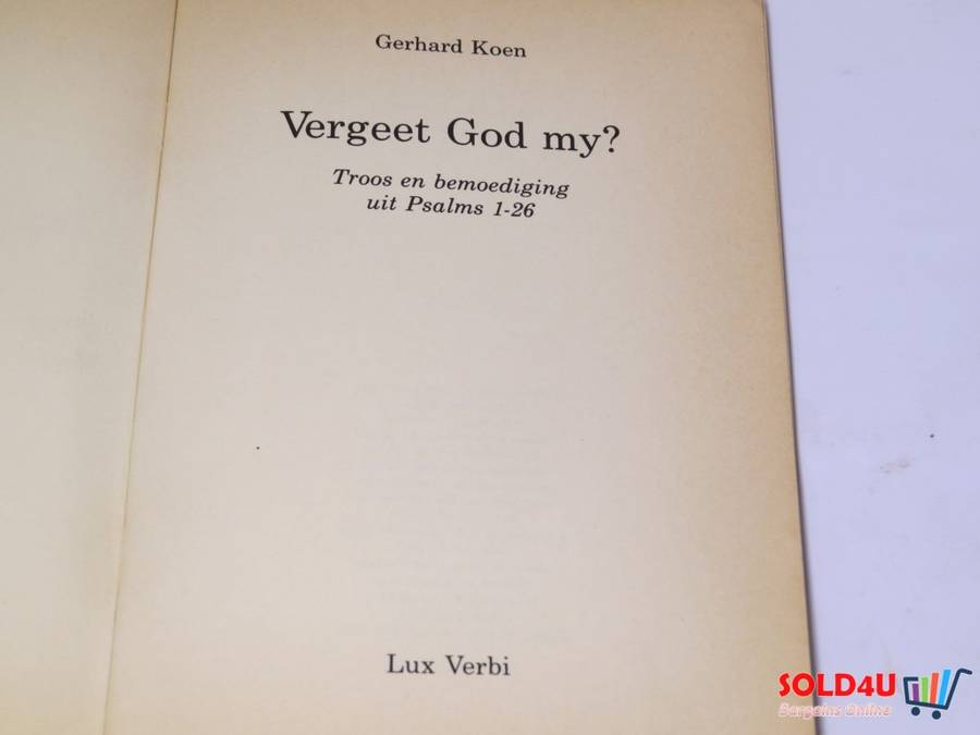 Vergeet God My? - Gerhard Koen