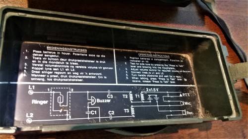 SADF Field telepone