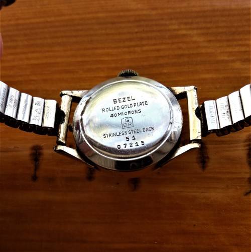 Vintage Bennett braille watch gold plated #2- still working