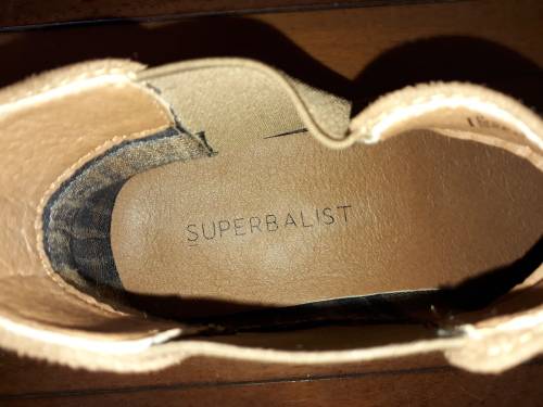 Brand new mens suede-like fabric chelsea boots size 10/11