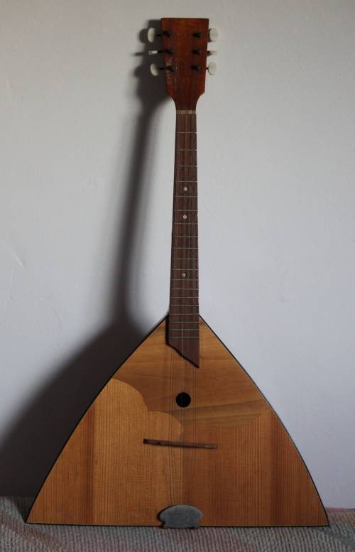 Vintage Soviet Balalaika (3-course, '6-string')