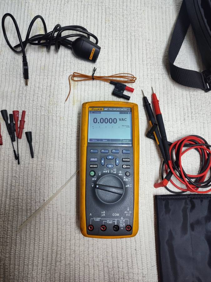 Fluke 287 True RMS Multimeter with logging functionality