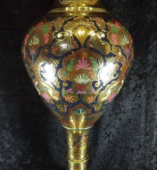 INDIAN BRASS VASE -  from SUEZYT
