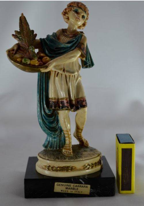 GREEK FIGURINE ON CARRARA MARBLE from SUEZYT