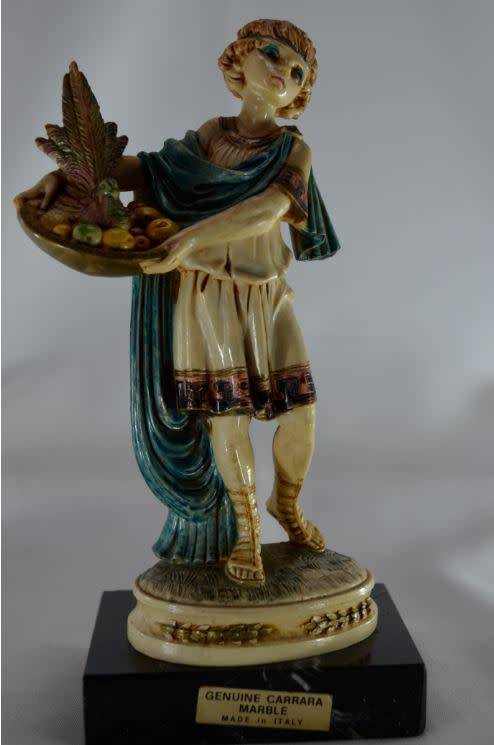 GREEK FIGURINE ON CARRARA MARBLE from SUEZYT