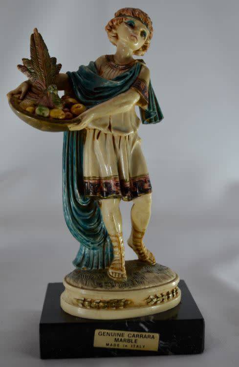 GREEK FIGURINE ON CARRARA MARBLE from SUEZYT