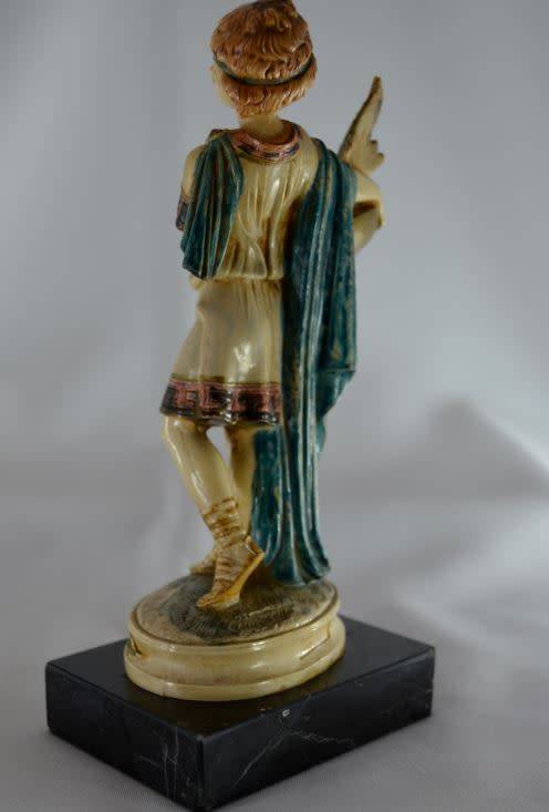 GREEK FIGURINE ON CARRARA MARBLE from SUEZYT