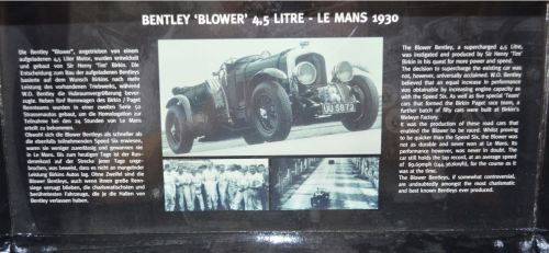 MINICHAMPS - BENTLEY "BLOWER" 4,5 LITRE  SUPERCHARGED LE MANS 1930 - from SUEZYT
