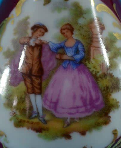 LIMOGES VASE - VINTAGE -from SUEZYT