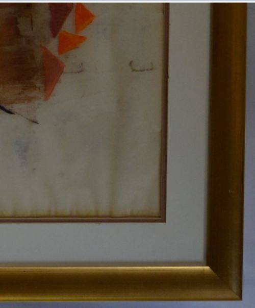 MASHA KRIVOPISHINA COMPOSITION OIL ON PAPER - from SUEZYT