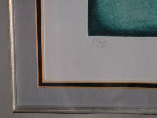 SIGNED LIMITED EDITION ABSTRACT PRINT - from SUEZTY