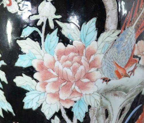 CHINESE VASE BIRDS AND FLOWERS - from SUEZYT