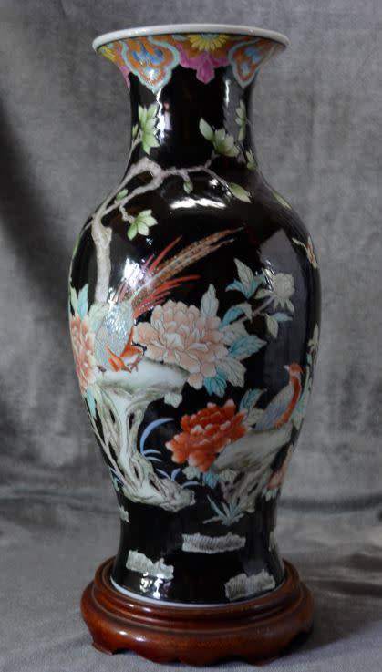 CHINESE VASE BIRDS AND FLOWERS - from SUEZYT