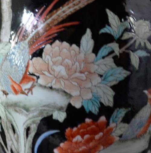 CHINESE VASE BIRDS AND FLOWERS - from SUEZYT