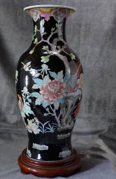 CHINESE VASE BIRDS AND FLOWERS - from SUEZYT