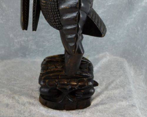reserved for Kevin HORNBILL WOOD SCULPTURE - from SUEZYT