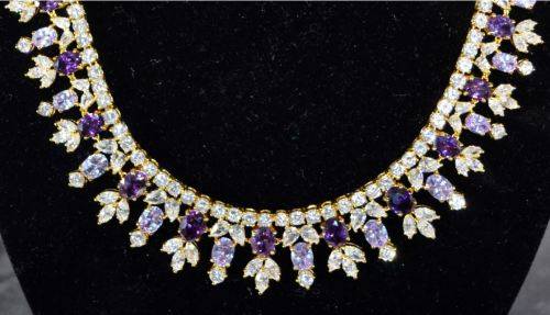 SWAROVSKI CRYSTAL JEWELLERY  NECKLACE SET - from SUEZYT