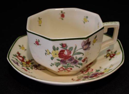 ROYAL DOULTON "OLD LEEDS SPRAYS" DUO - from SUEZYT