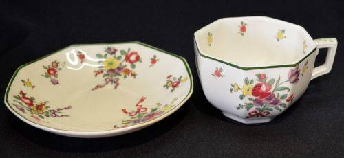 ROYAL DOULTON "OLD LEEDS SPRAYS" DUO - from SUEZYT