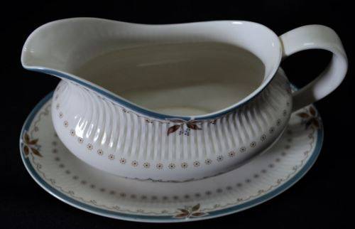 reserved for Andrea ROYAL DOULTON OLD COLONY GRAVY BOAT AND PLATE - from SUEZYT