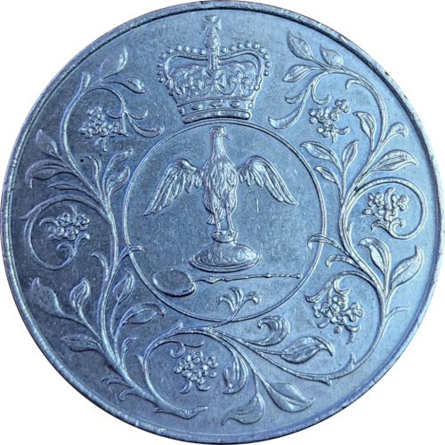 Twenty Five Pence Commemorative Coin - UK (1977)