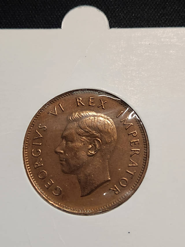 1/2 (HALF) PENNY - 1941 - EF