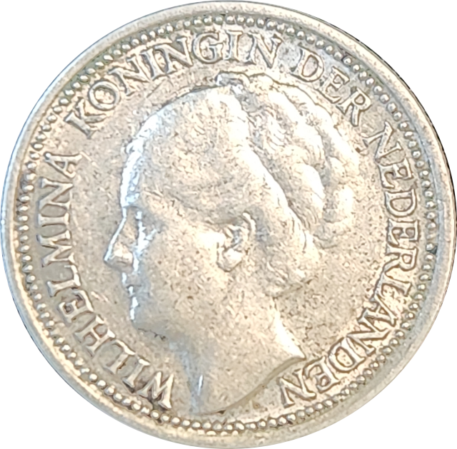 10 (TEN) CENTS - 1938 - Netherlands - VF