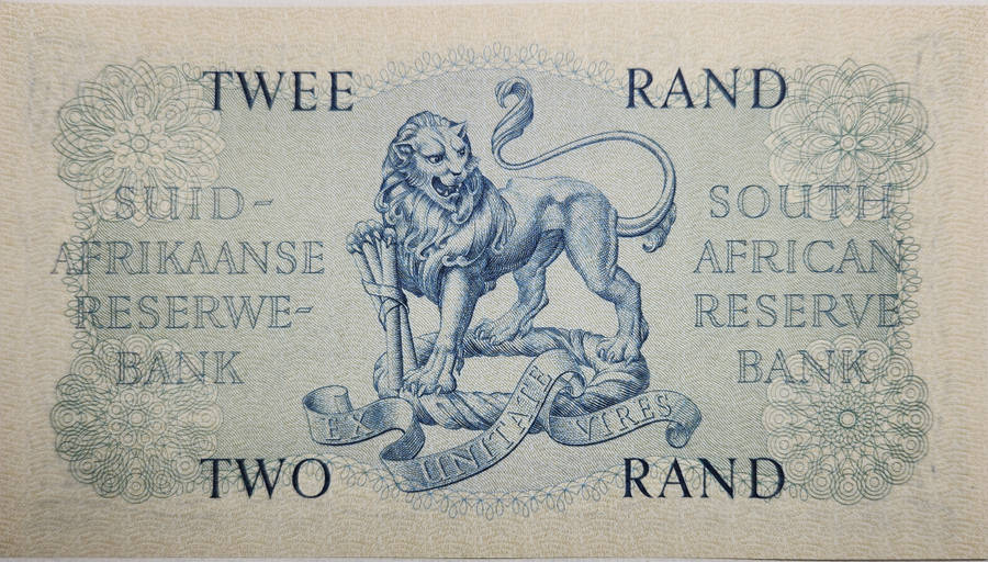 2 (TWEE/TWO) RAND - B/199 (A/E) 1962 - G RISSIK - Big R.2 - A/UNC - B199 477934 - Fantastic note !