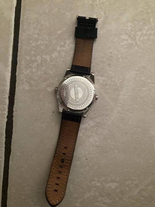 Police dual time watch