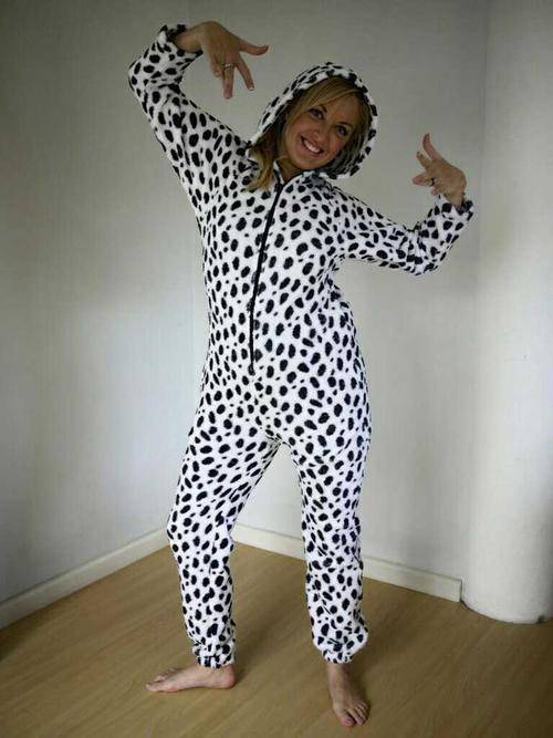 Adult Dalmation Onesie