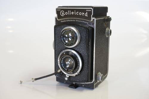 Rolleicord Ia Model 1 - Model K3 - 520 1936 Vintage TLR. Lens Zeiss Triotar 75mm F4.5