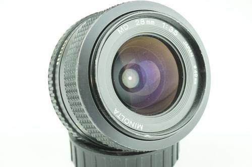 Minolta MD 28mm F3.5 lens in Minolta MD mount **Good Condition**