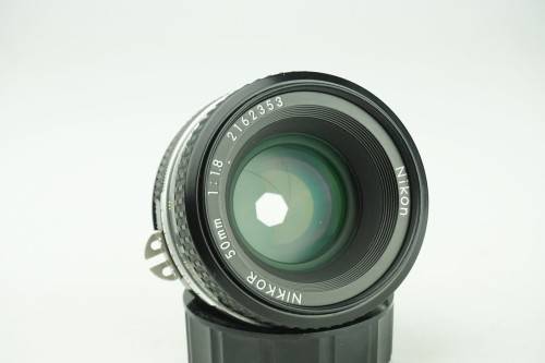 Nikon Nikkor 50mm F1.8 AIS lens **Fantastic Condition, Compact Lens**