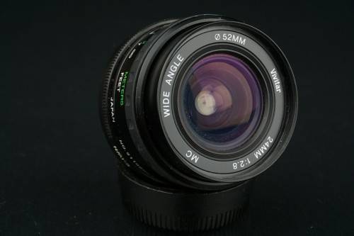 **Excellent** Vivitar MC 24mm F2.8 Nikon AI Mount **Near Mint Condition, Wide Angle Lens**