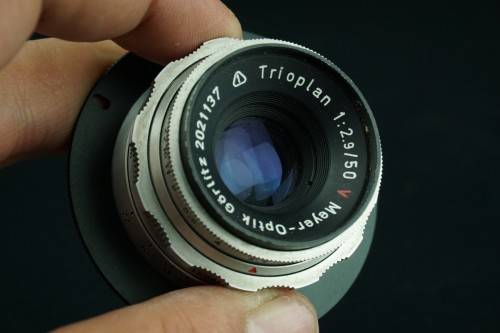 Meyer Optik Gorlitz Trioplan 50mm F2.9 lens converted to Canon EF mount **Great Condition**