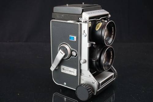 Mamiya C33 120 Film TLR Camera with 80mm Blue Dot and 65mm Lenses  **Great Condition**