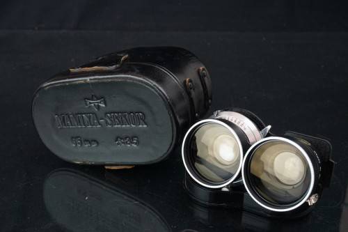 Mamiya C33 120 Film TLR Camera with 80mm Blue Dot and 65mm Lenses  **Great Condition**