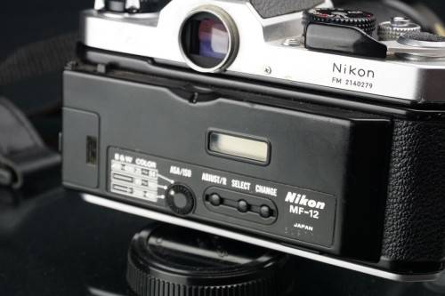 Nikon MF-12 Data Back for Nikon FM/2 FE/2 bodies  **Great Condition**