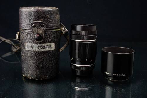 Rare Asahi Pentax Preset Takumar 135mm F3.5 M42 Mount Lens  **Excellent Condition**